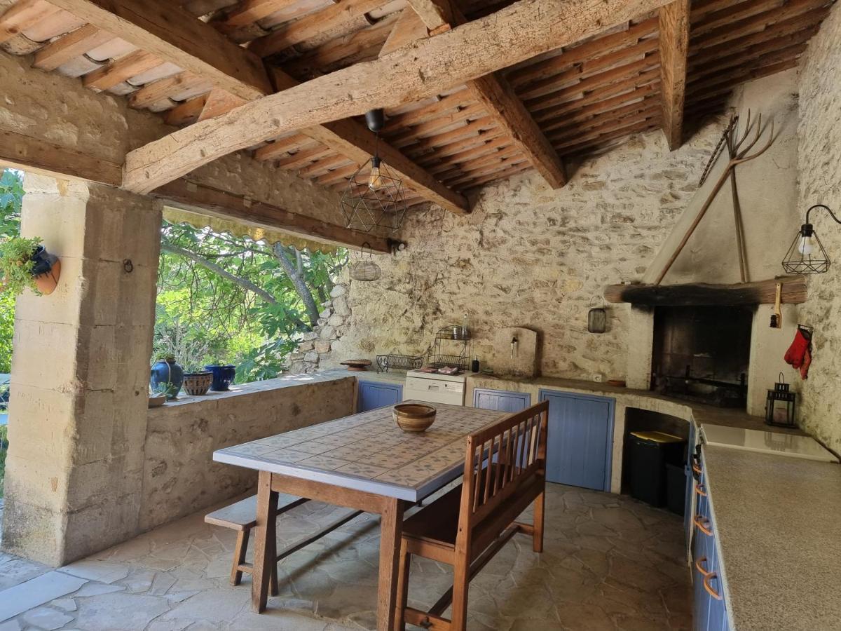 Le Pigeonnier, Gite Des Lucioles En Provence Montsegur-sur-Lauzon ภายนอก รูปภาพ
